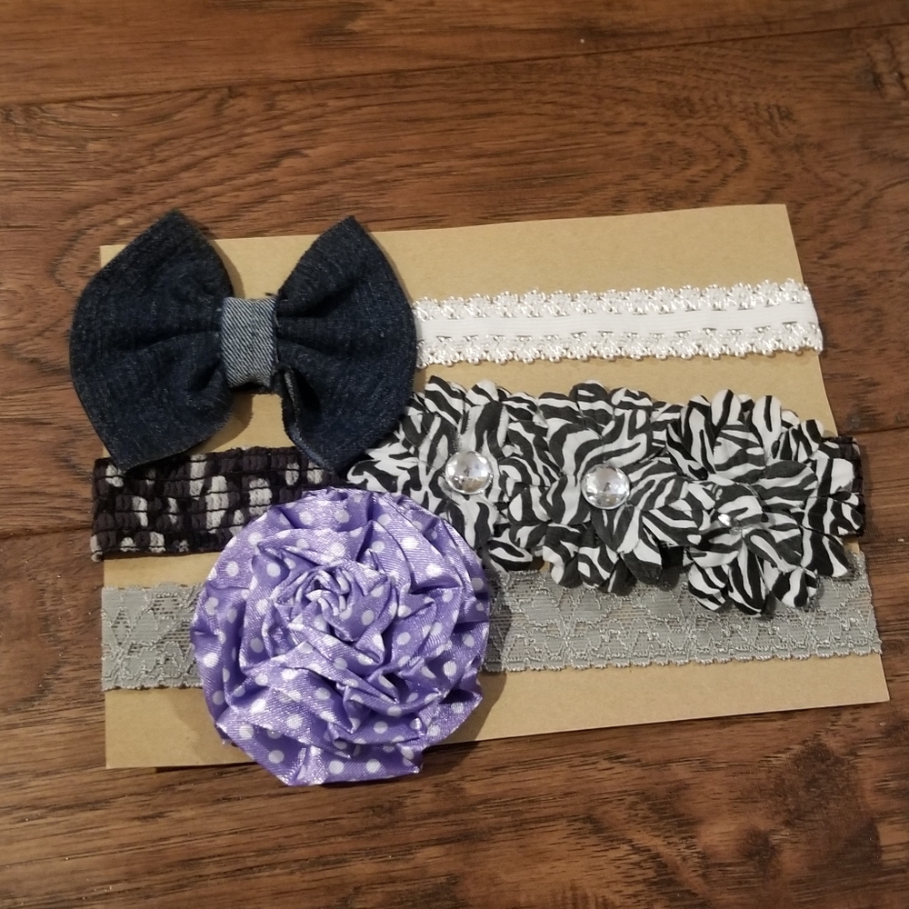 Set of 3 headbands - Picture 1 of 7